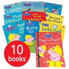 Peppa Pig Activity Book Collection - 10 Books Peppa Pig Activity Book Collection - 10 Books